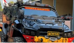 Kendaraan Taktis Lapis Baja NMS 4×4 Buatan Turki, Inovasi Baru di Tangan Corps Brimop Polri